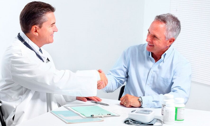 Spezialist Consultatioun mam Prostatitis